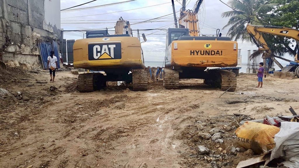 再開まであと81日【ボラカイ島工事中の写真たち・・・】